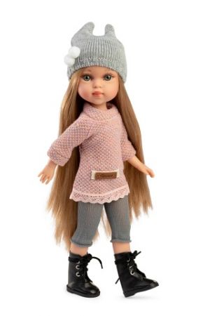 Guca 860 PENELOPE - realistická panenka s celovinylovým tělem - 34 cm