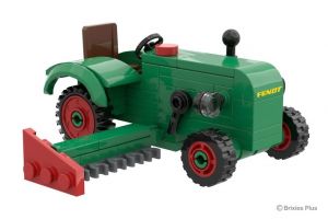 BRIXIES Plus 222.704 Fendt Dieselross F28 Classic Club Collection - historický traktor s ž