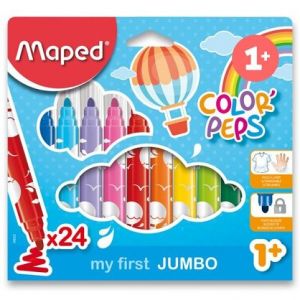 Dětské fixy Maped Color&sbquo;Peps Jumbo 24ks
