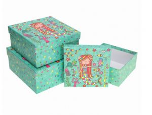 Dárkové krabice s motivem mořské panny malá