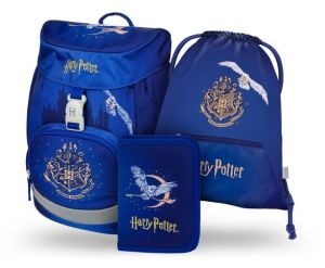 BAAGL SET 3 Airy Harry Potter Bradavice Hedvika: batoh, penál, sáček GRS