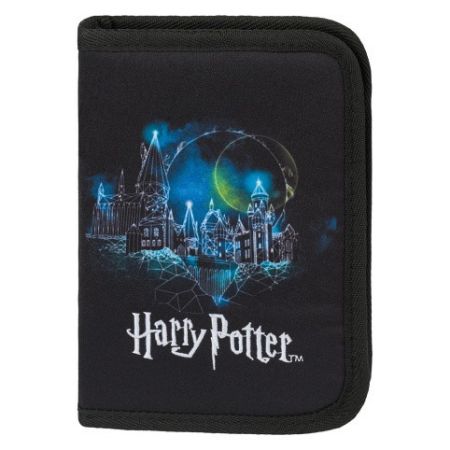 BAAGL Školní penál jednopatrový Harry Potter Bradavice Lumos GRS