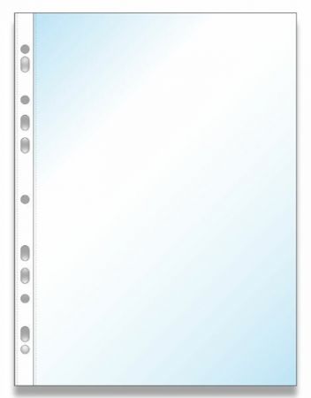 Zakládací obal Economy U A4, 100 ks transparentní, čirý
