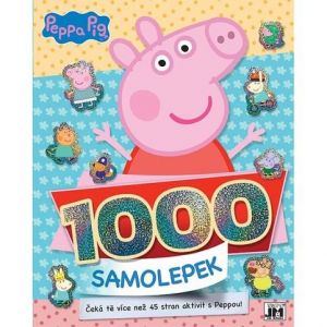 1000 samolepek s aktivitami Prasátko Peppa