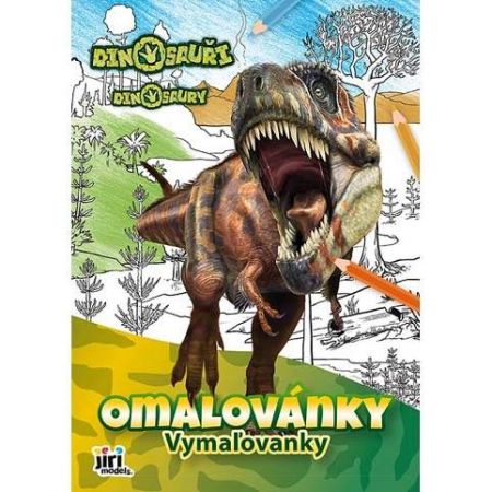 Omalovánky A4 Dinosauři