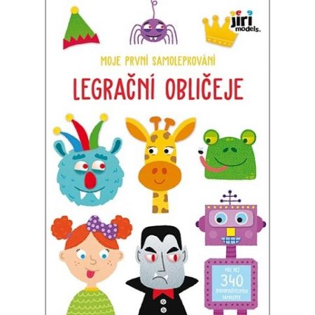 Moje první samolepkování Legrační obličeje