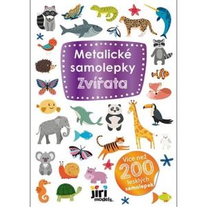 Metalické samolepky Zvířata