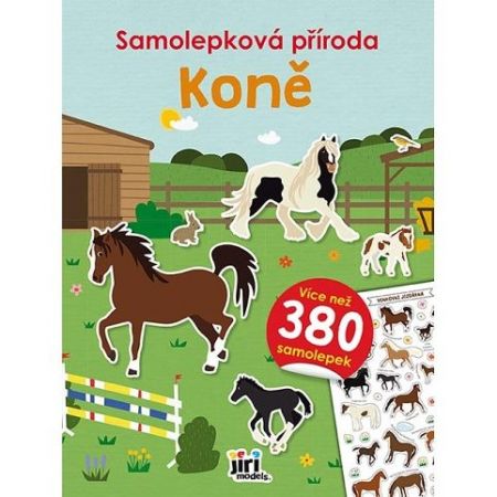 Samolepková příroda Koně
