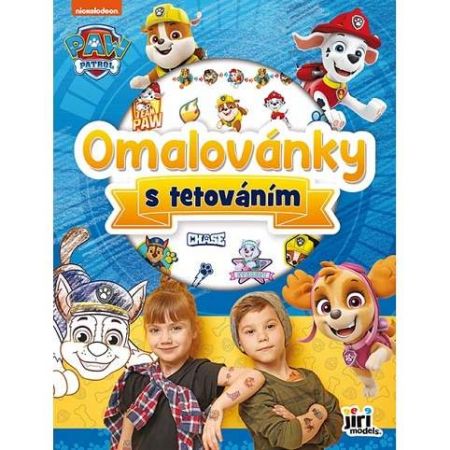 Omalovánky s tetováním Tlapková patrola