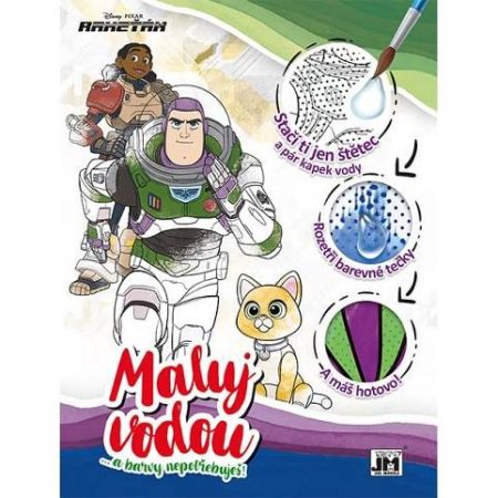 Maluj vodou A4 Rakeťák