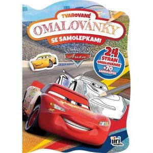 Tvarované omalovánky Auta