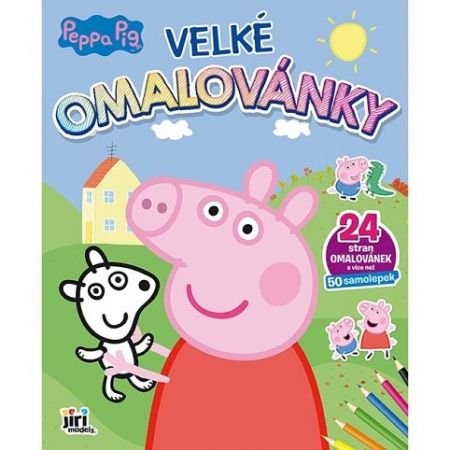 Velké omalovánky Prasátko Peppa