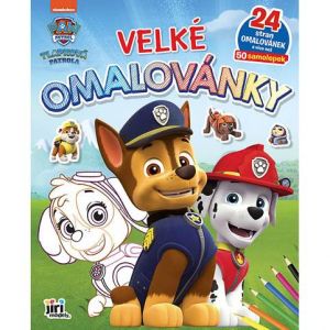 Velké omalovánky Tlapková patrola