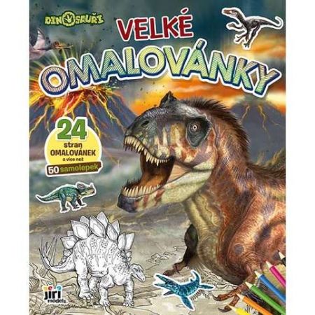 Velké omalovánky Dinosauři