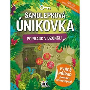 Samolepková únikovka Poprask v džungli