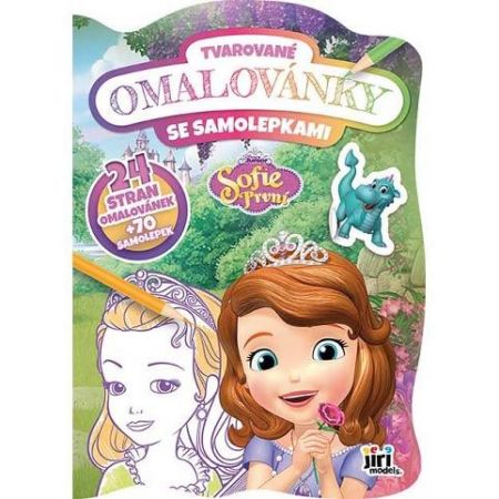Tvarované omalovánky Sofie První