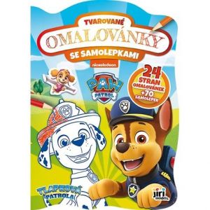 Tvarované omalovánky Tlapková patrola