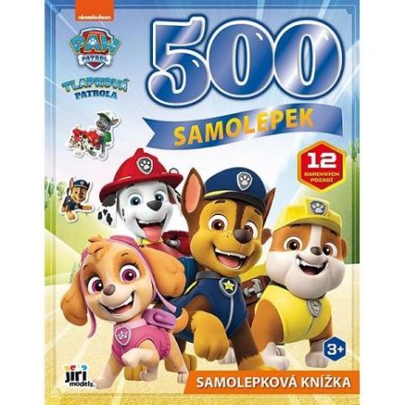 500 samolepek Tlapková patrola