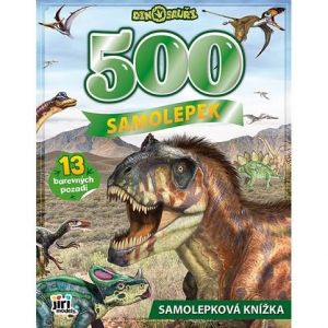 500 samolepek Dinosauři