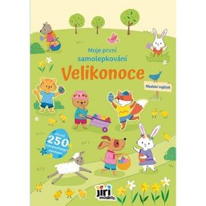 Moje první samolepkování Velikonoce
