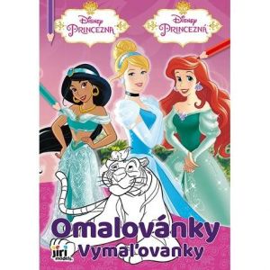 Omalovánky A4 Disney Princezny