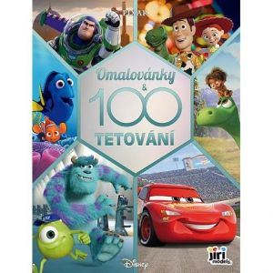 100 tetování s omalovánkami Disney kluci