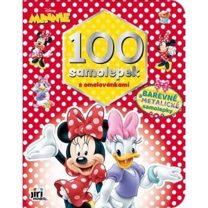 100 samolepek s omalovánkami Minnie