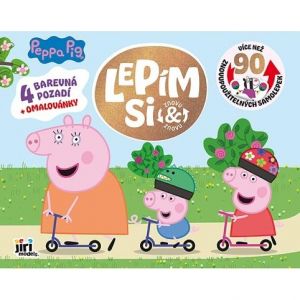Lepím si znovu a znovu Prasátko Peppa