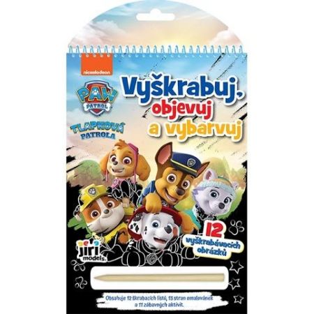 Vyškrabuj, objevuj, vybarvuj Tlapková patrola