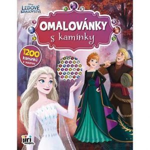 Omalovánky s kamínky Ledové království