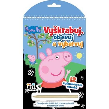 Vyškrabuj, objevuj, vybarvuj Prasátko Peppa