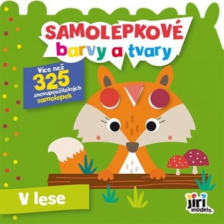 Samolepkové barvy a tvary pro nejmenší V lese
