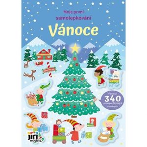 Moje první samolepkování Vánoce
