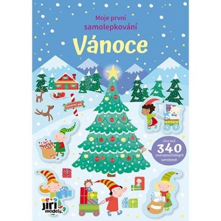 Moje první samolepkování Vánoce