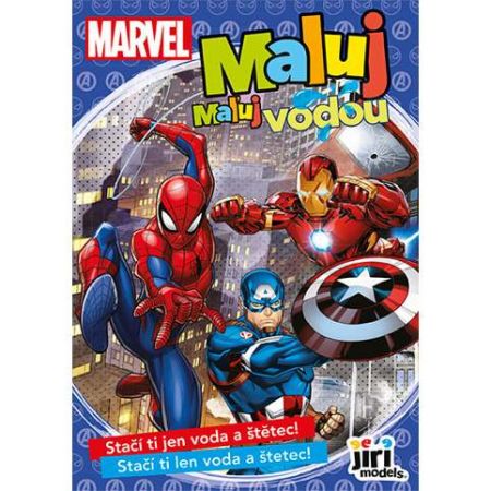 Maluj vodou A5 Marvel