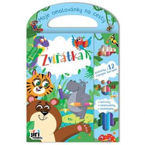 Moje omalovánky na cesty Zvířátka
