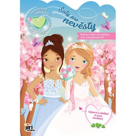 Tvarované oblékání se samolepkami Šaty pro nevěsty