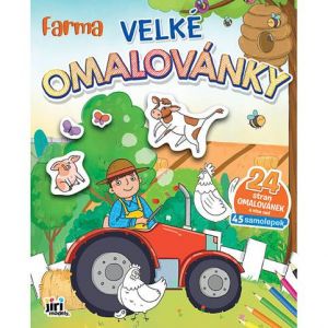 Velké omalovánky Farma