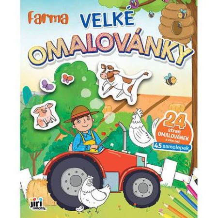 Velké omalovánky Farma