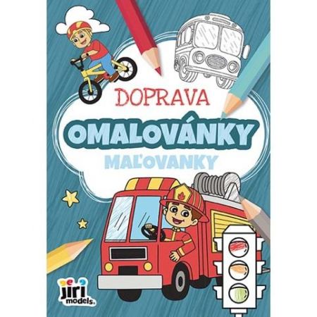 Omalovánky A5 Doprava