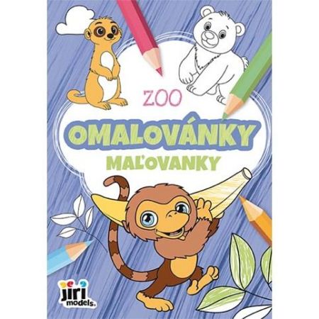 Omalovánky A5 Zoo