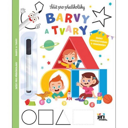 Sešit pro předškoláky Barvy a tvary