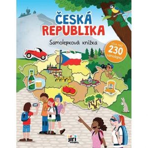 Velká samolepková knížka Česká republika