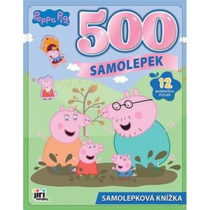 500 samolepek Prasátko Peppa