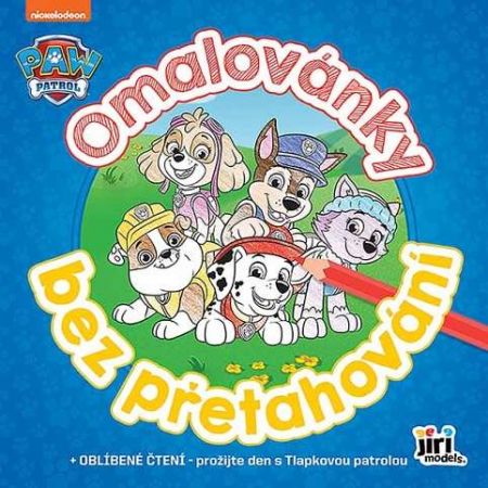 Omalovánky bez přetahování Tlapková patrola