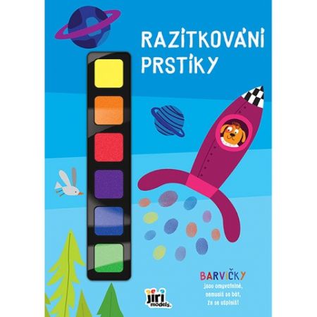 Razítkování prstíky Raketa