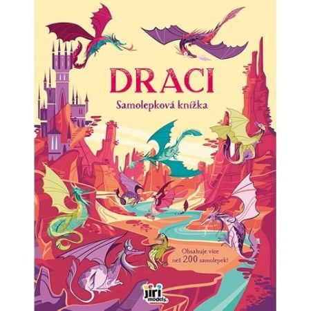 Velká samolepková knížka Draci