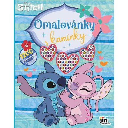 Omalovánky s kamínky Lilo &amp; Stitch