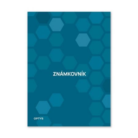 Známkovník A5, modrý