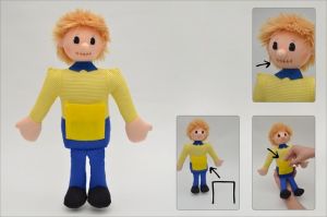 Zavřený 35 cm, logopomůcka